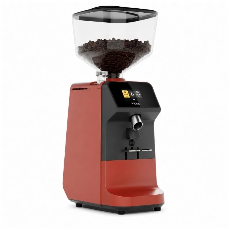 Nuova Simonelli Viva On Demand Kahve Değirmeni, 65 mm, Kırmızı