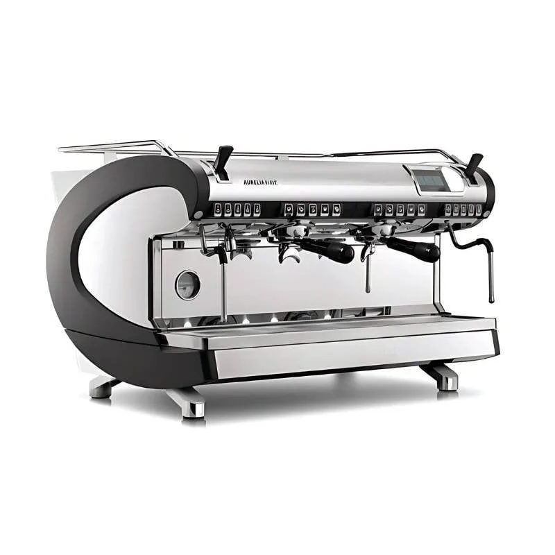 Nuova Simonelli Aurelia Wave Tam Otomatik Espresso Kahve Makinesi, 2 Gruplu, Siyah
