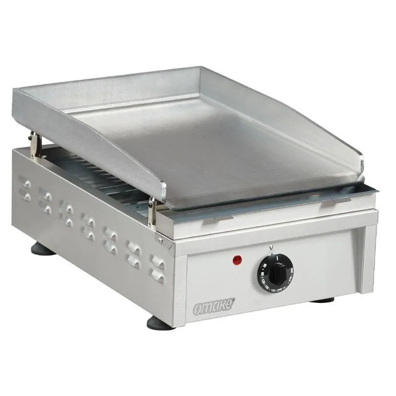 Omake IZG02.E11 Z5F DKP Pleyt Izgara, 30 cm, Elektrikli