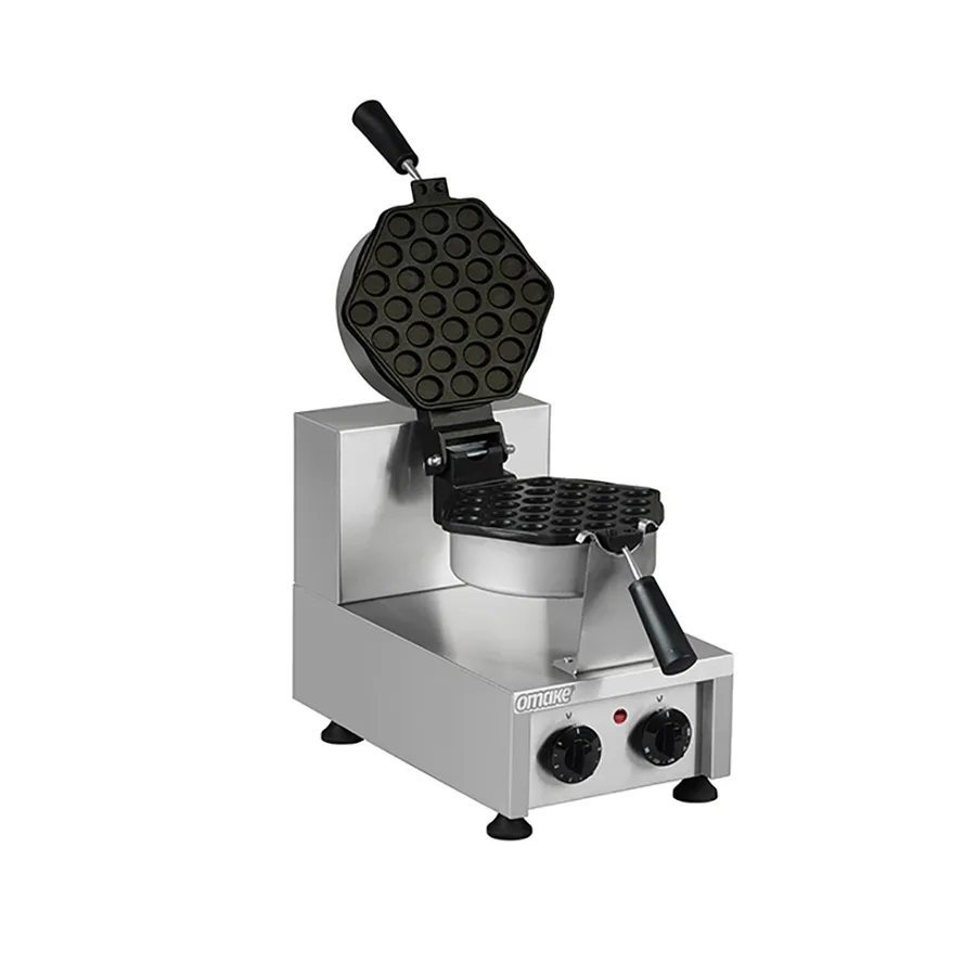 OMAKE WFL12.E12 Balls Çevirmeli Waffle Makinesi, Zamanlayıcılı, Elektrikli