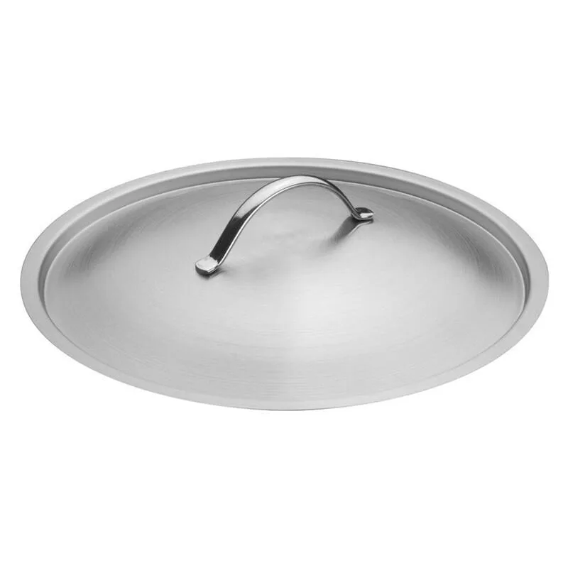 Öztiryakiler Silindirik Tencere Kapağı, Bombeli, Mat, 20 cm