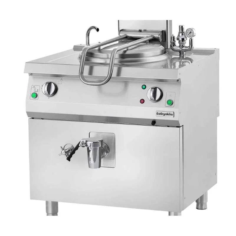 Öztiryakiler 700 Seri İndirekt Kaynatma Tenceresi, Gazlı, 60 Lt, 80*70*85, OTGI 60