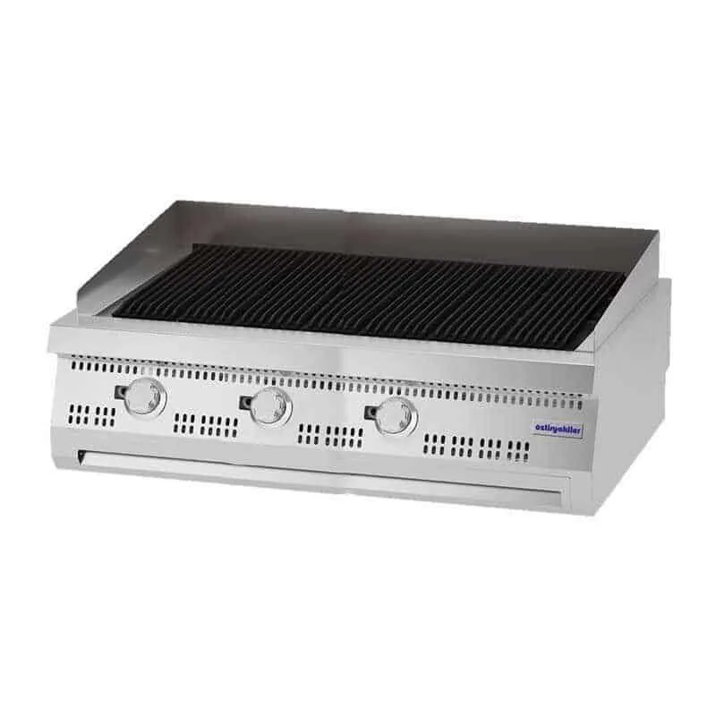 Öztiryakiler 700 Seri Set Üstü Dokum Izgara Gazlı V2 Model 120*70*30