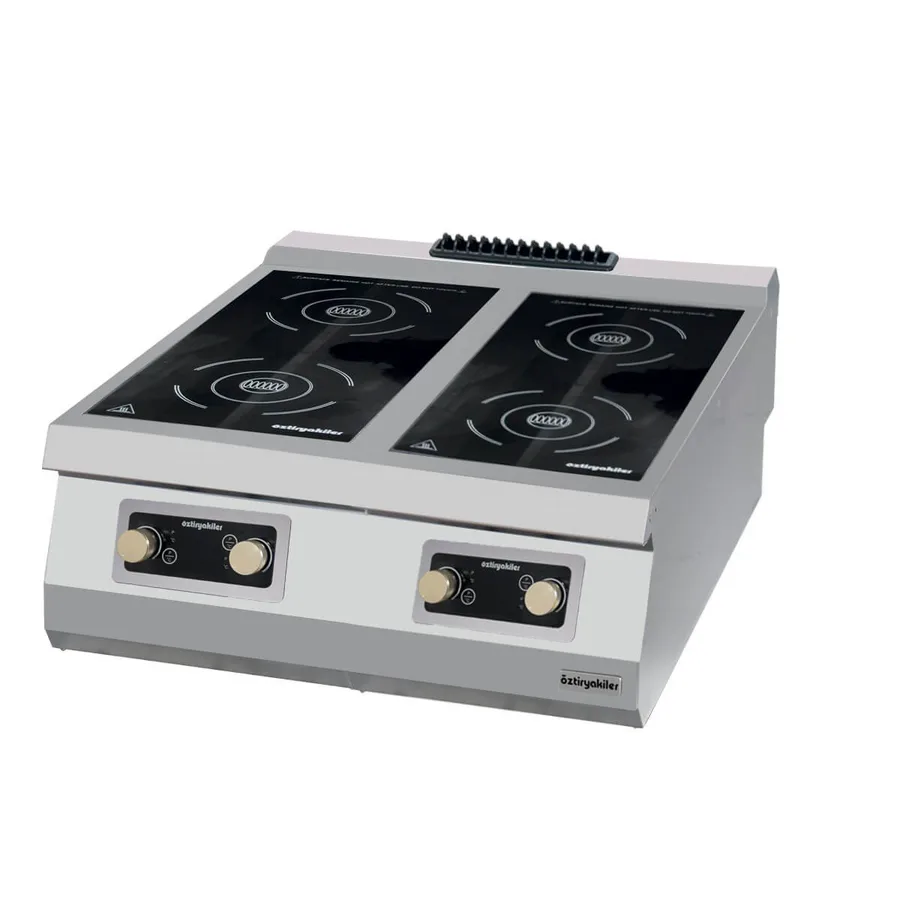 Öztiryakiler 4 Lü Elektrikli Set Üstü İndüksiyon Ocak 80x90x30 900 Seri