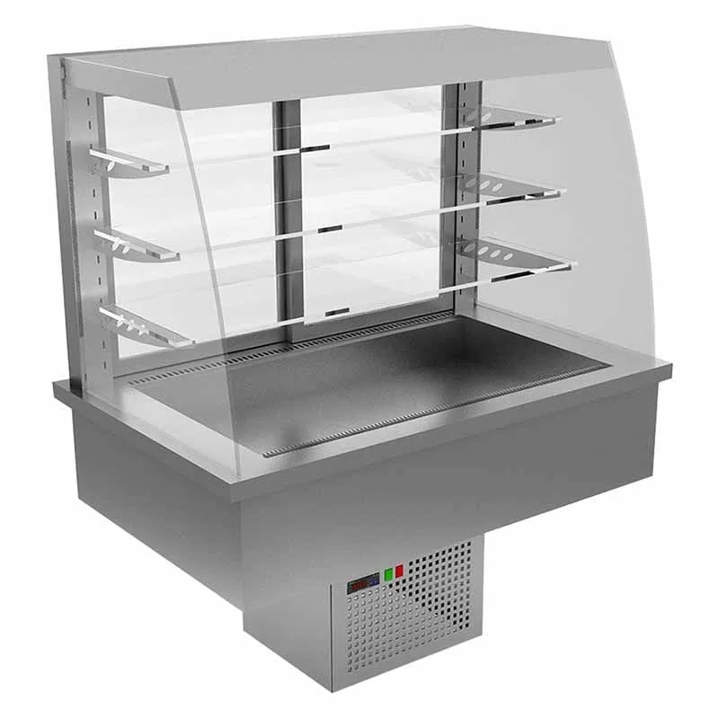Öztiryakiler Ankastre Self Servis Soğuk Teşhir Dolabı, 120 Cm, ETA - 21C12 Model