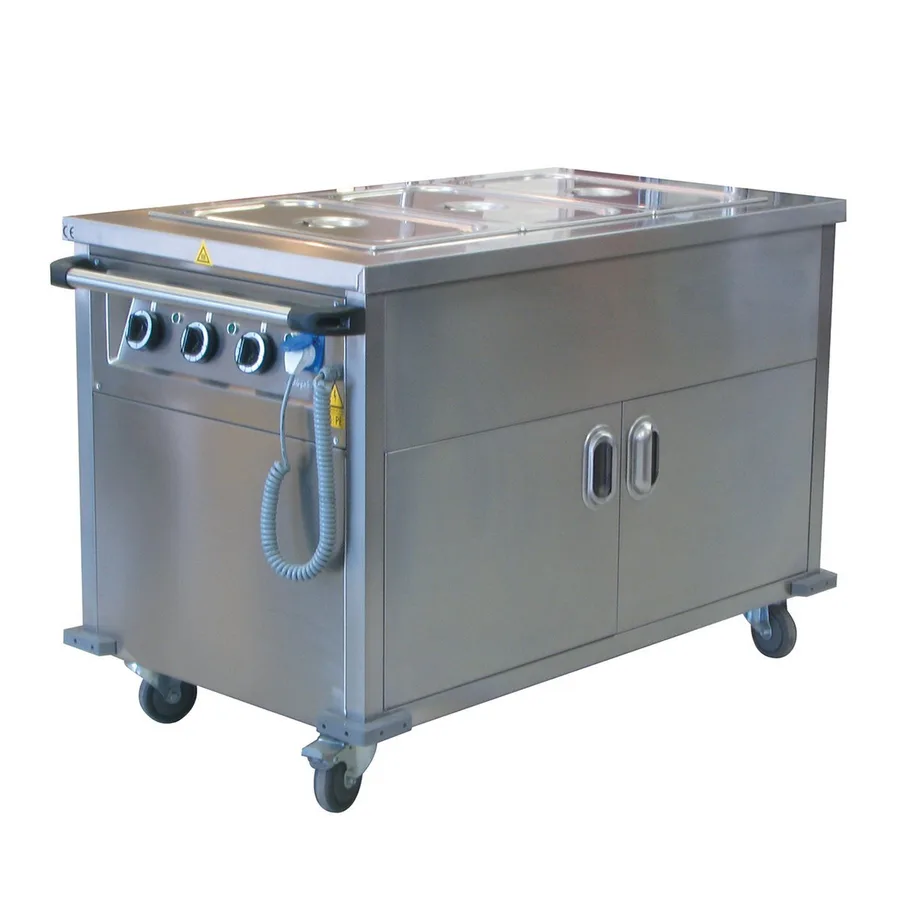 Öztiryakiler Bain Marie Dolaplı Hareketli Elektirikli 120 x 70