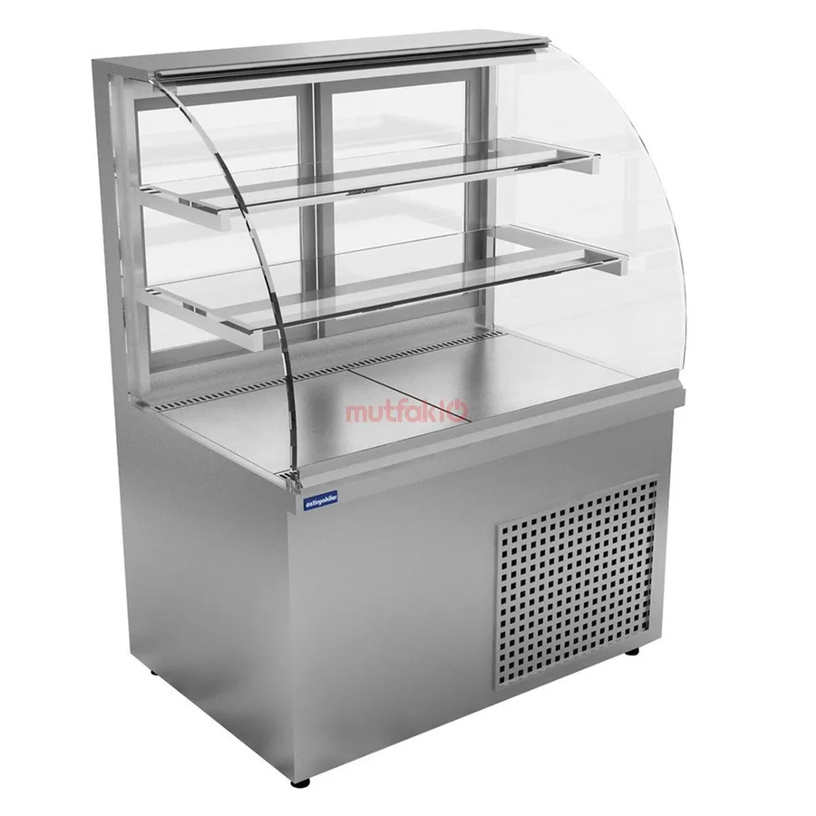 Öztiryakiler Bombe Camlı Soğuk Teşhir Dolabı, 360 lt, 150x70x135 cm, ETD - 11C15 Model