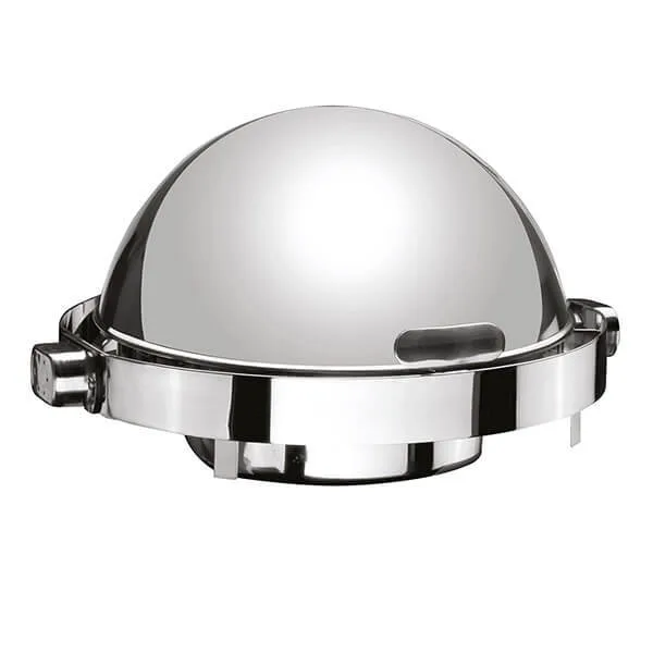 Öztiryakiler Chafing Dish, Küresek Kapak, Setüstü, Gömme Ayaksız, Kızaklı, Isıtıcısız