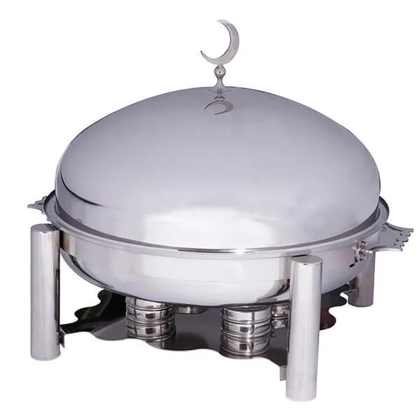 Öztiryakiler Ortadoğu Model Jel Yakıtlı Chafing Dish 80 cm Kapak