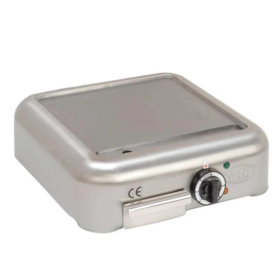 Öztiryakiler Elektrikli Grill Plate, Tekli, Düz, Compact Serisi, 40x40 cm, OCGE 4040