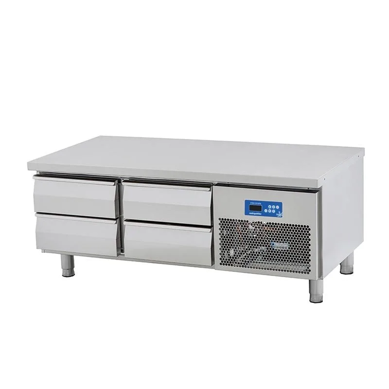 Öztiryakiler Ctag 270 NTV Cihaz Altı, 4 Çekmeceli Buzdolabı, 170 litre, 304 Kalite
