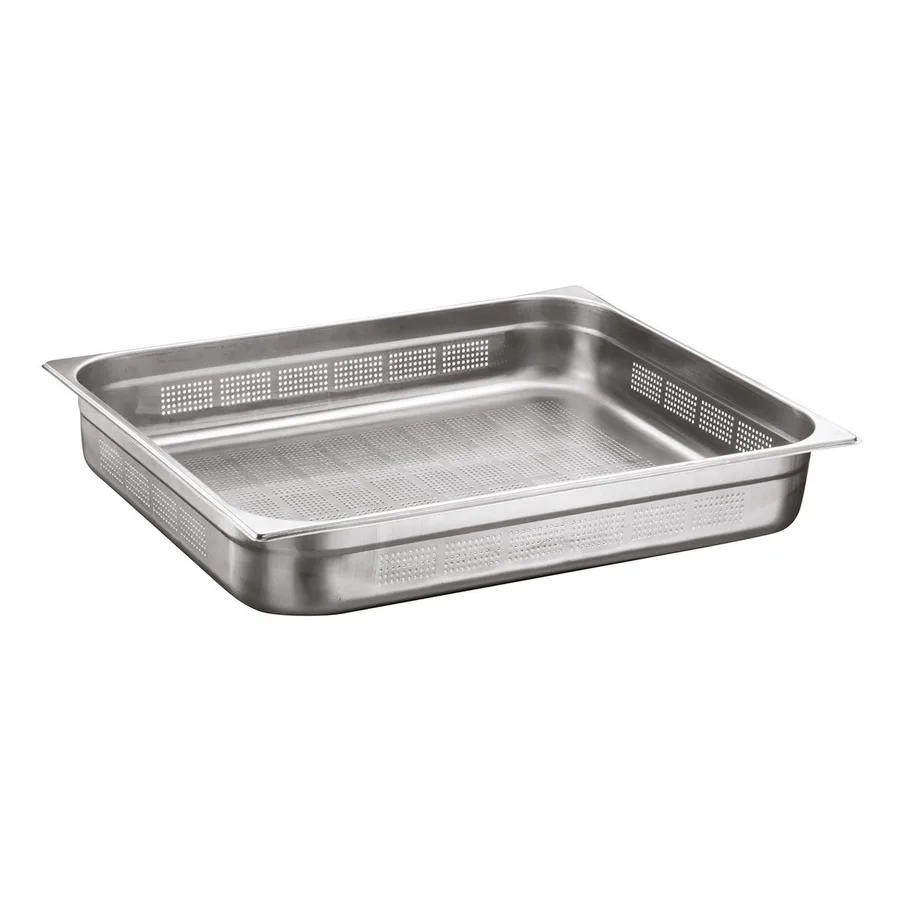 Öztiryakiler Delikli Gastronorm Küvet, Standart, GNP 2/1-65, 53x65x6,5 cm
