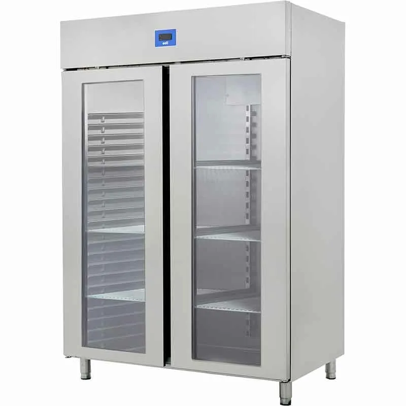 Öztiryakiler Çift Kapılı Dik Tip Buzdolabı, GN 1200 NMV, ECO Model, 430 Kalite