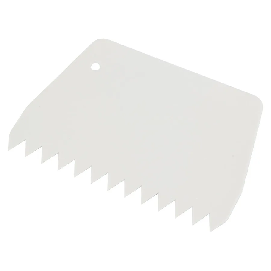 Gurmeaid Plastik Kazıyıcı, 136x97 mm, Sivri Dişli