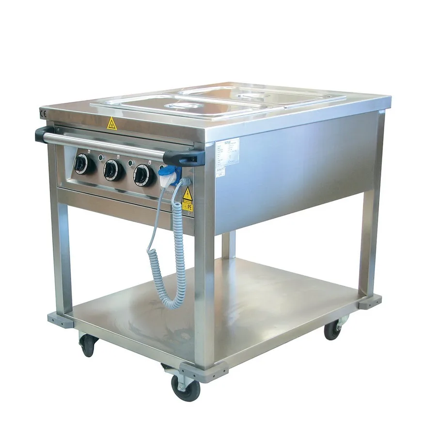 Öztiryakiler Bain Marie Taban Raflı Hareketli Elektrikli 90*70
