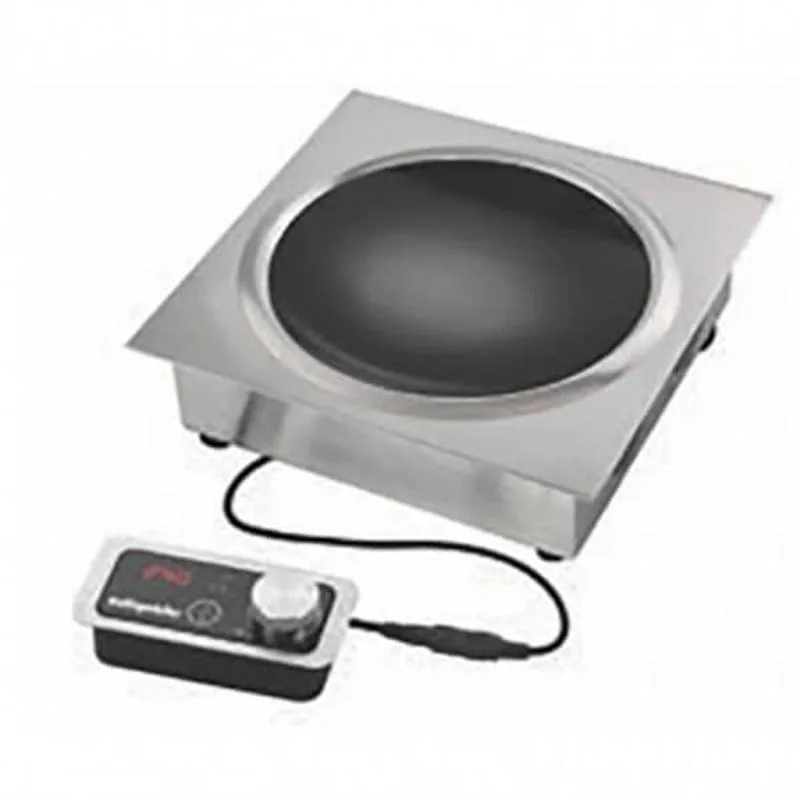 ÖZTİRYAKİLER İndiksüyonlu Wok Isıtıcı-Pişirici Gömme 500-3500 W  36X38X12 Cm