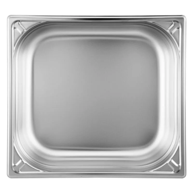 Öztiryakiler Köşe Desenli Gastronorm Küvet, GN 1/2x65, 26,5x32,5x6,5 cm