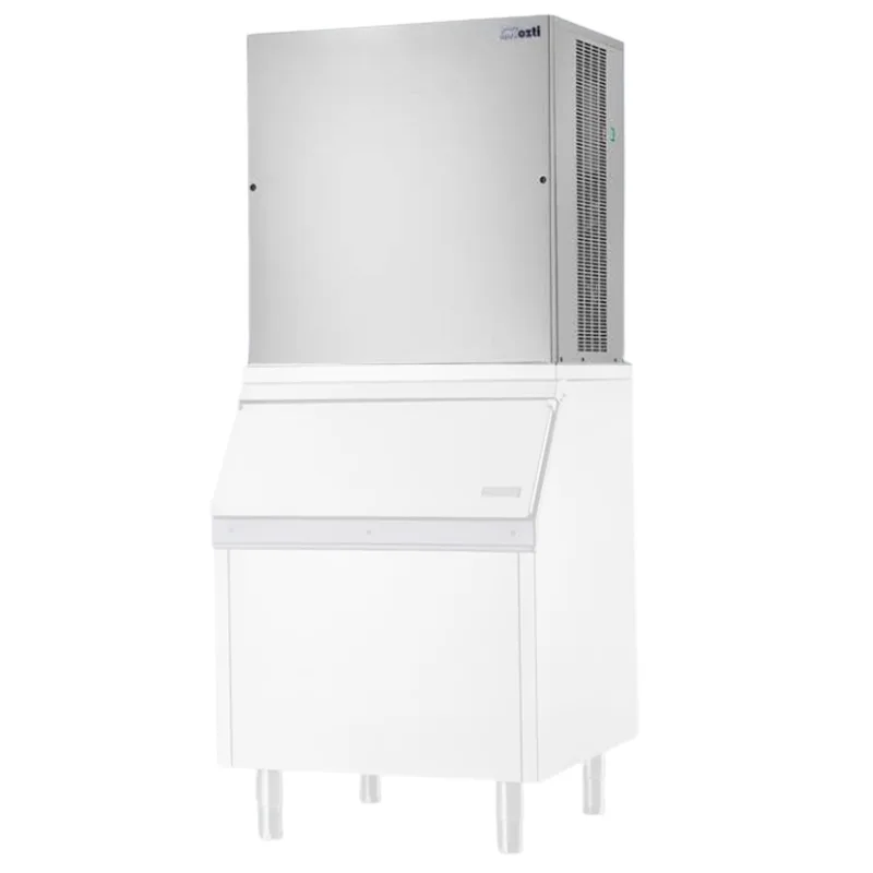 Öztiryakiler ODB200A Flat Küp Buz Makinesi, 200 kg/gün Kapasiteli, Saklama Haznesiz