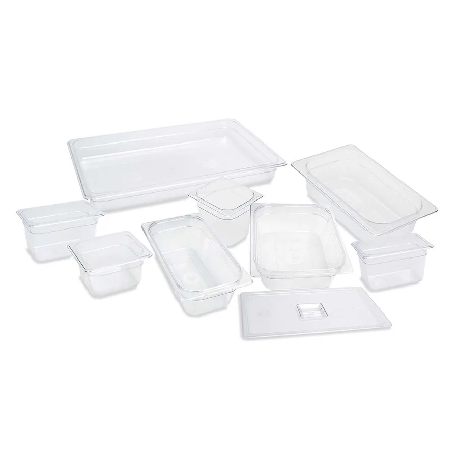 Öztiryakiler Polikarbon Gastronorm Küvet, GN 1/1-150, 53x32,5x15 cm