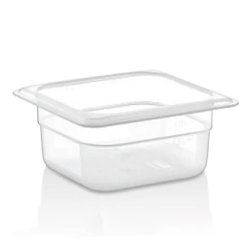 Öztiryakiler Polipropilen Gastronorm Küvet, GN 1/6-100, 16x17x10 cm