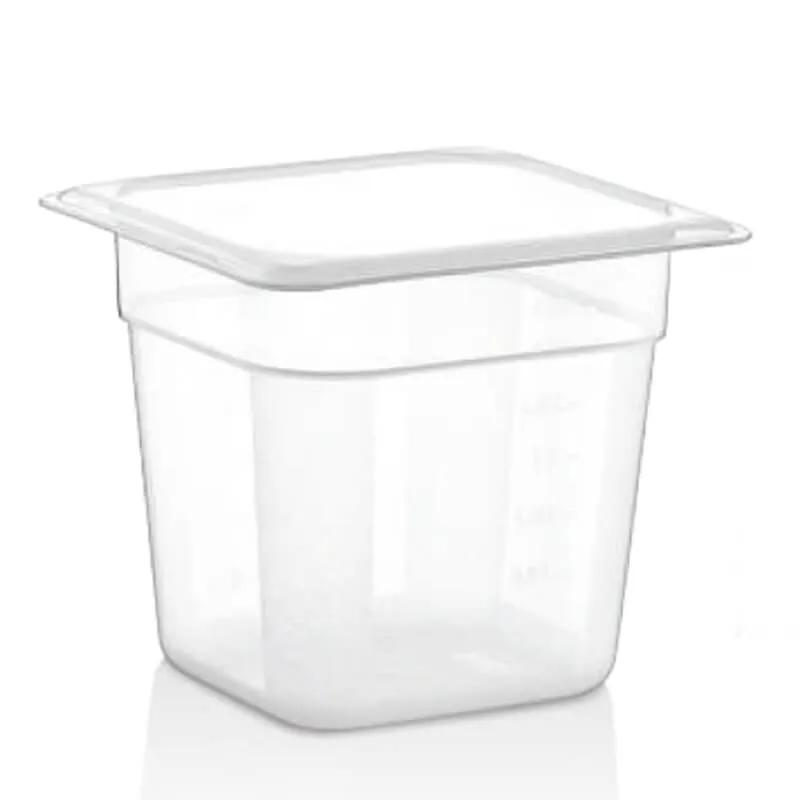 Öztiryakiler Polipropilen Gastronorm Küvet, GN 1/6-150, 26,5x17x15 cm