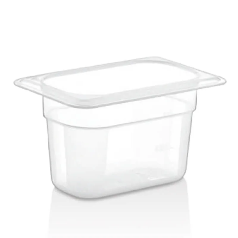 Öztiryakiler Polipropilen Gastronorm Küvet, GN 1/9-100, 10x17x10 cm