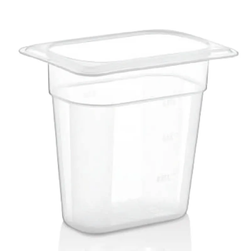 Öztiryakiler Polipropilen Gastronorm Küvet, GN 1/9-150, 10x17x15 cm