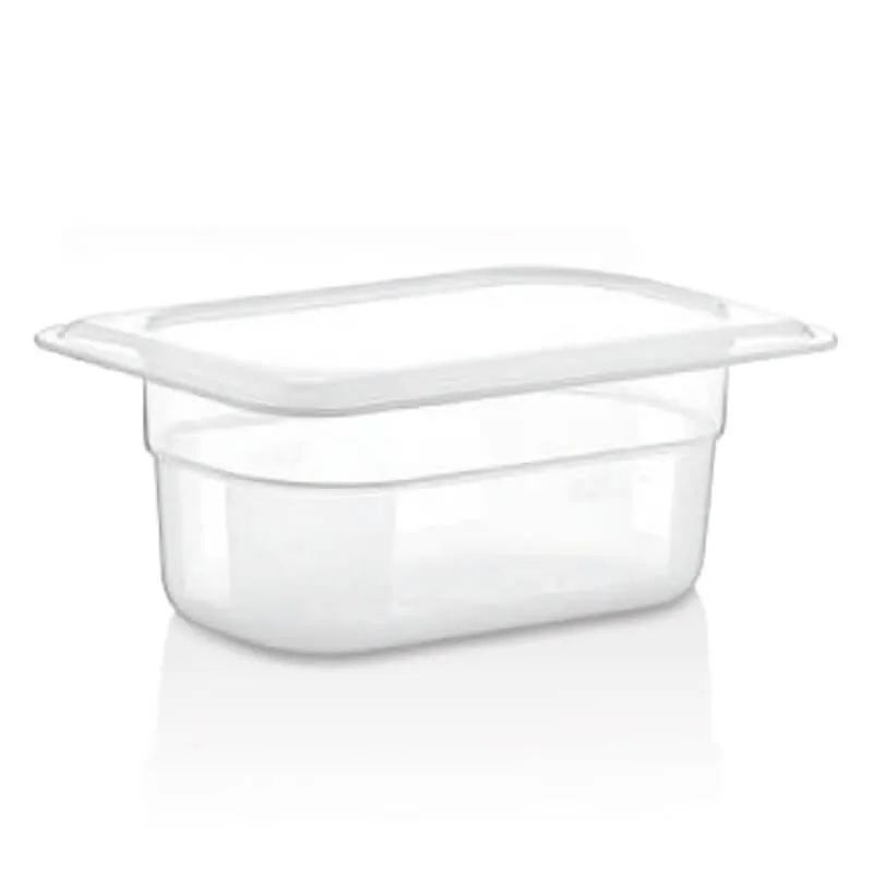 Öztiryakiler Polipropilen Gastronorm Küvet, GN 1/9-65, 26,5x17x6,5 cm