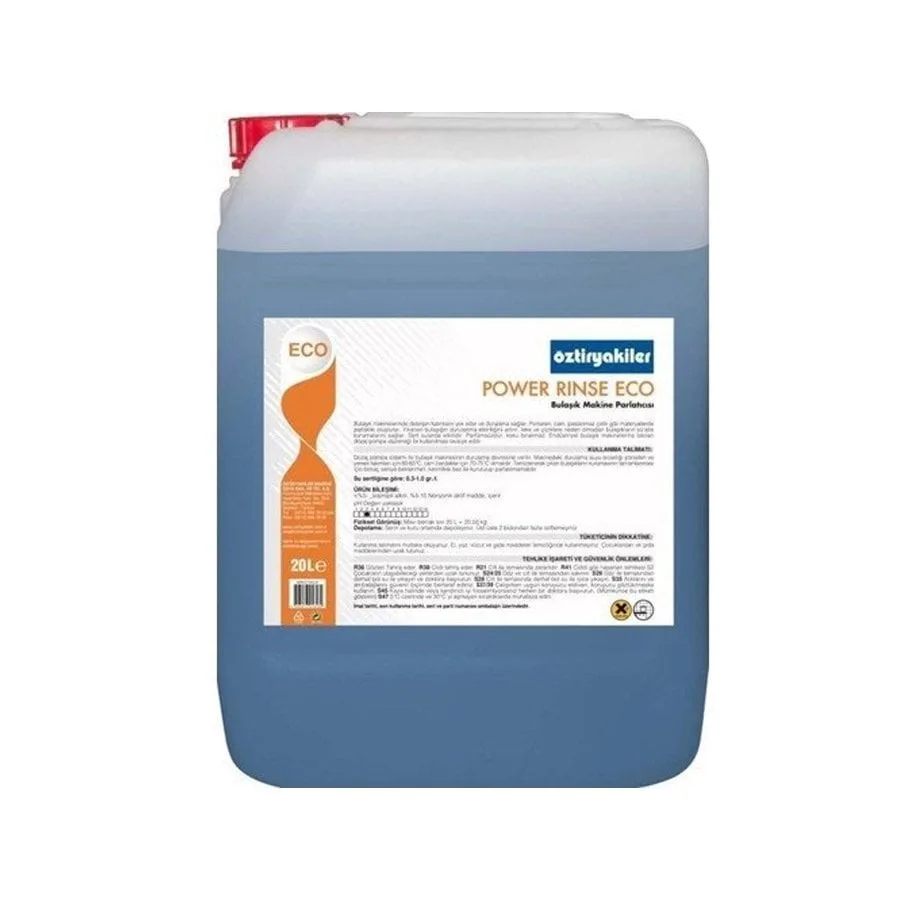 Öztiryakiler Bulaşık Makinesi Parlatıcısı, Power Rinse Eco, 20 Litre
