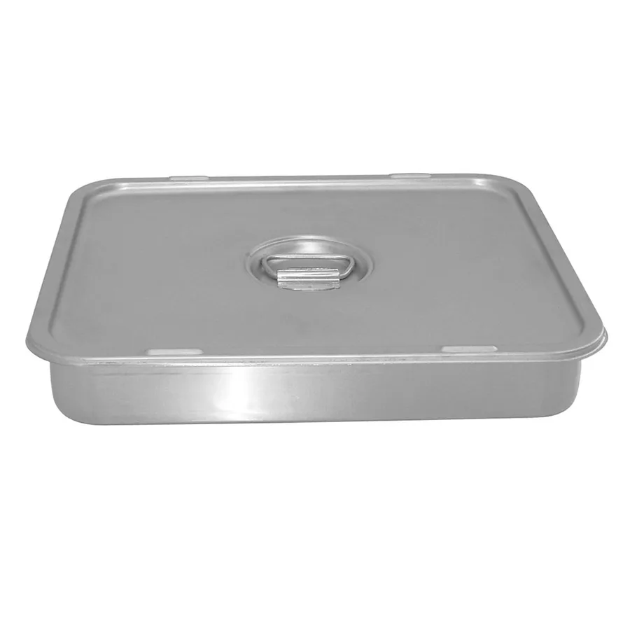 Öztiryakiler Pres Baskılı Tepsi, Kapaklı, 0.80 mm, Saplı, 50x70x8 cm