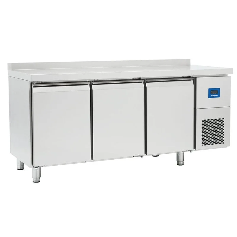 Öztiryakiler 3 Inox Kapılı Yatay Tip Derin Dondurucu, Tag 370 Lmv, 304 Kalite