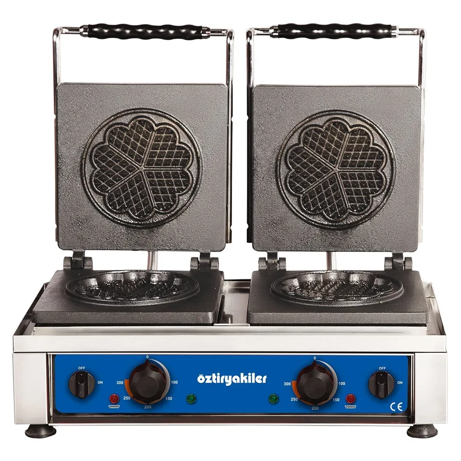 Öztiryakiler WF 25 02 Çubuklu Waffle Makinesi İkili