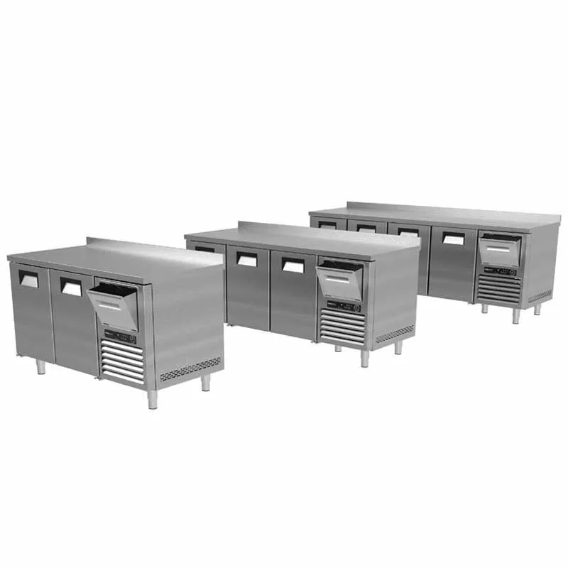 Portabianco 2 Kapılı Tezgah Tipi Barista Buzdolabı 330 L TTKV-2N60