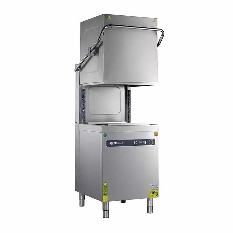 Portabianco PBW 1000 Giyotin Tip Bulaşık Makinesi 50x50 Cm Sepetli 40 Sepet/saat