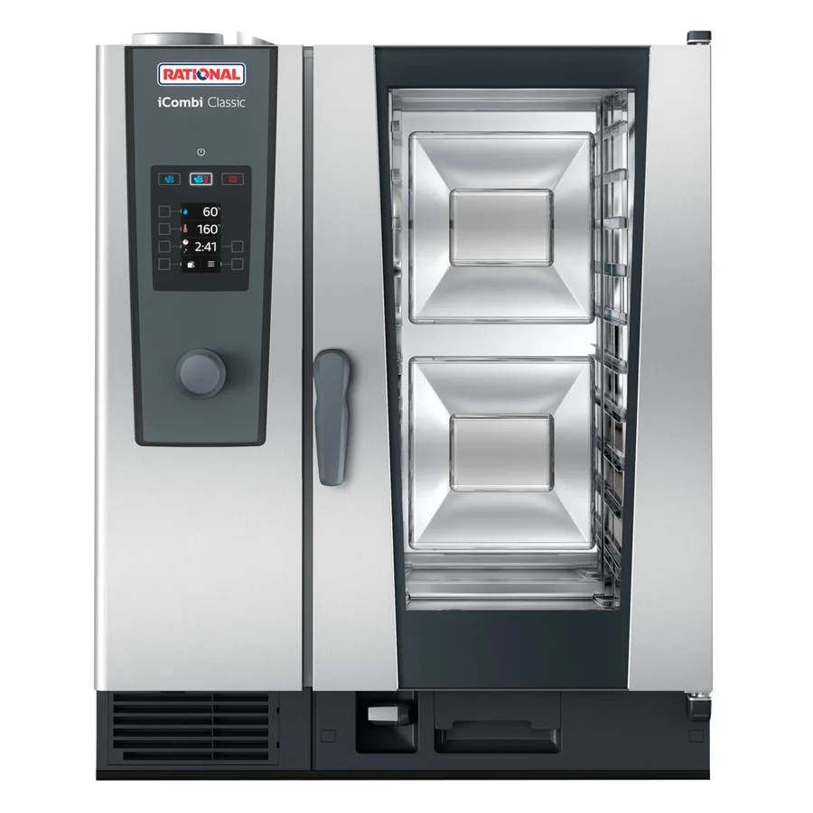 Rational iCombi Classic 101E Buhar Konveksiyonlu Fırın, 10x1/1 GN Kapasiteli, Elektrikli