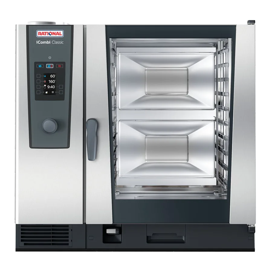 Rational iCombi Classic 102E Buhar Konveksiyonlu Fırın, 10x2/1 GN Kapasiteli, Elektrikli
