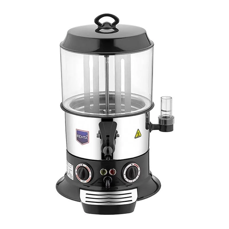 Remta CS3 Sıcak Çikolata ve Salep Makinesi, 5 Litre Kapasiteli , 32x36x48 cm, Siyah