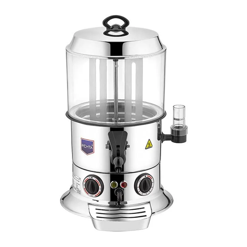 Remta CS4 Sıcak Çikolata ve Salep Makinesi, 5 Litre Kapasiteli , 32x36x48 cm, Silver