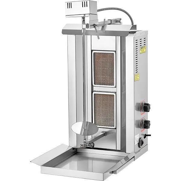 Remta D04(M) Döner Ocağı, Üstten Motorlu, 2 Radyanlı, Doğalgazlı, 20 kg Kapasiteli