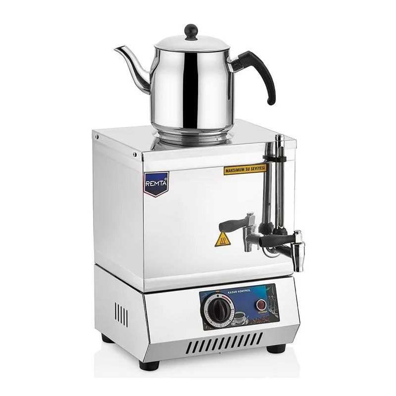 Remta EP01 15 Model Çay Ocağı, Elektrikli, Pleytsiz, Tek Demlikli, 14 Litre Kapasiteli
