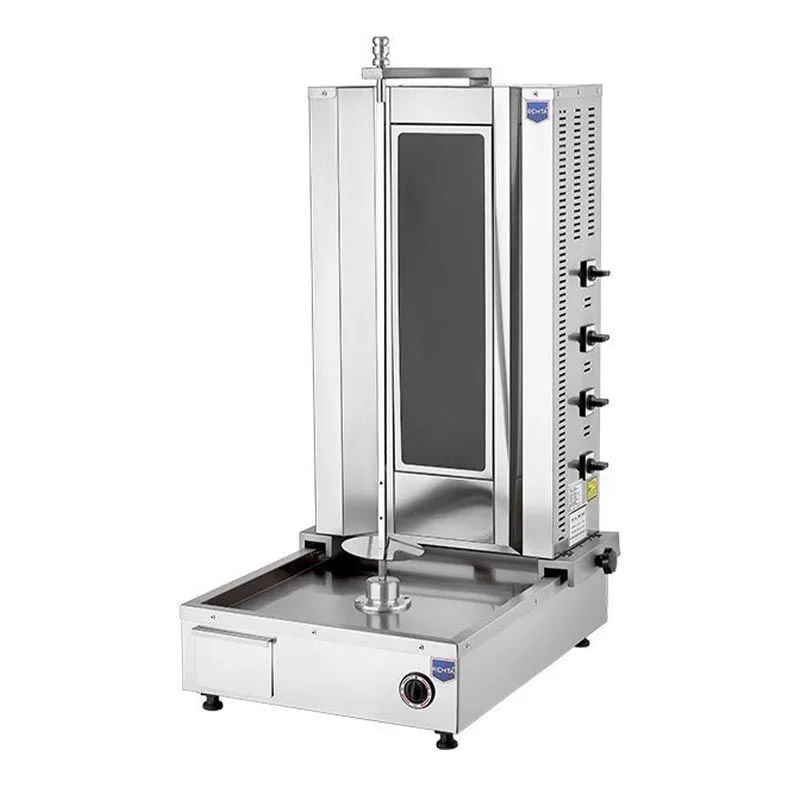 Remta MA03 Elektrikli Döner Ocağı, Alttan Motorlu, 4 Radyanlı, 50 kg Kapasiteli