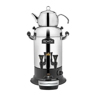 Remta 2 Demlikli Midi Çay Makinesi, 9 Litre, 80 Bardak Kapasiteli R26