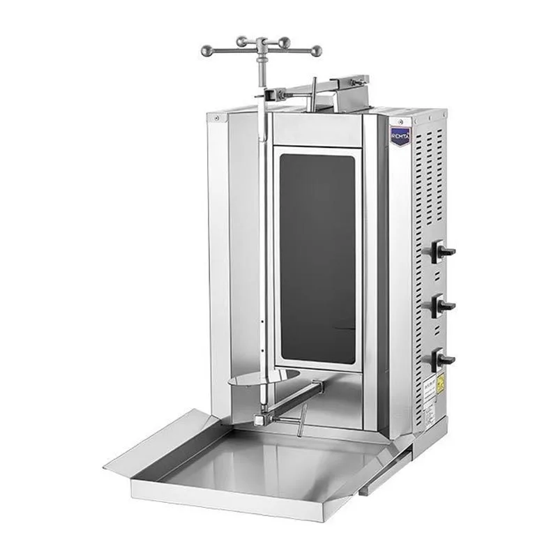Remta SD12  Elektrikli Döner Ocağı, Camlı, Motorsuz, 3 Radyanlı, 30 kg kapasiteli