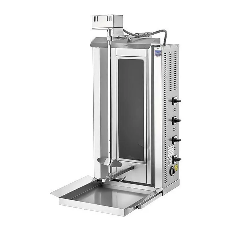 Remta SD17 Elektrikli Döner Ocağı, Üstten Motorlu, 4 Radyanlı, 50 kg Kapasiteli