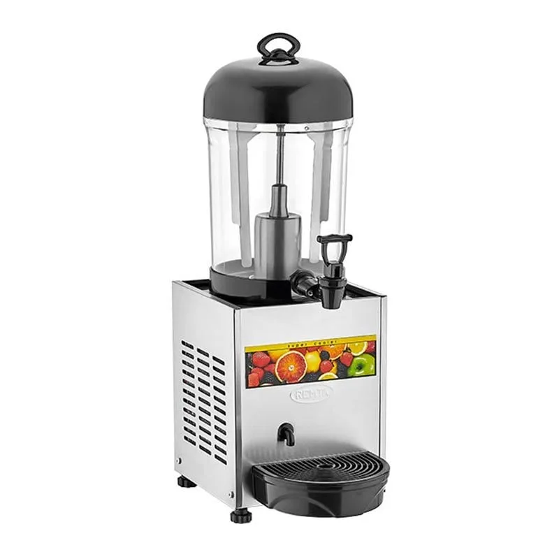 Remta ST18 Mini Şerbet ve Ayran Soğutma Makinesi, Karıştırıcılı, 7 Litre Kapasiteli, Silver