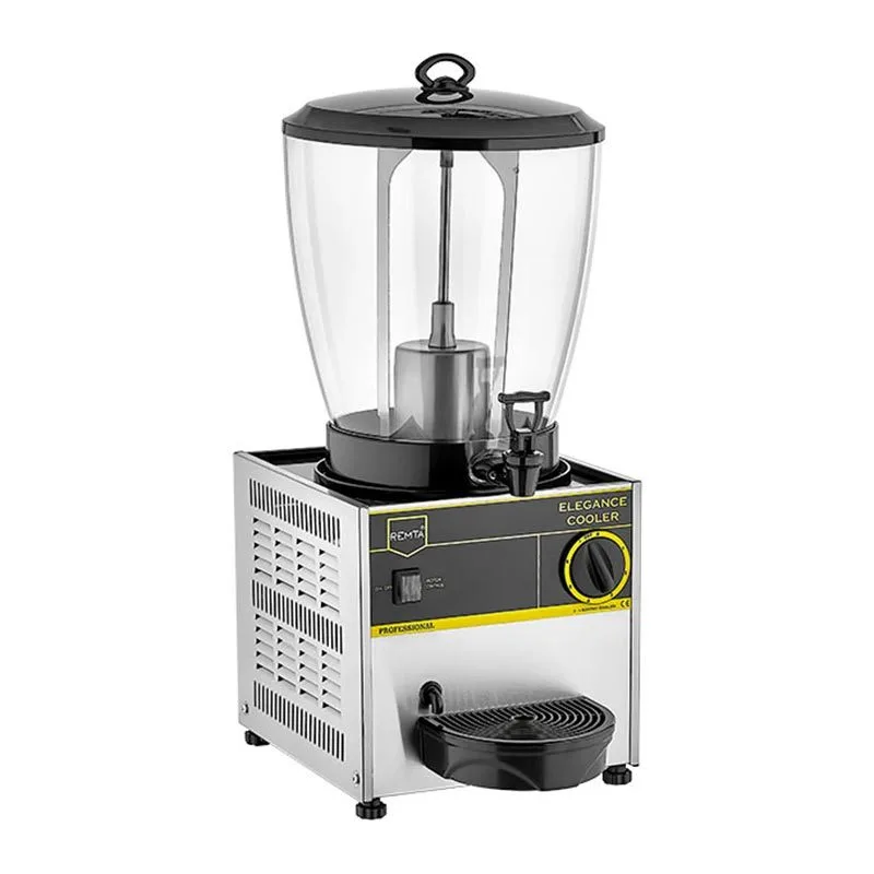 Remta ST25 Elegance Şerbet ve Ayran Soğutma Makinesi, Karıştırıcılı, 21 Litre Kapasiteli, Silver