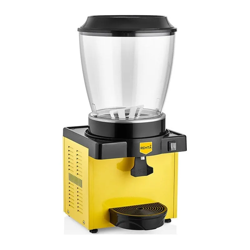 Remta ST30 Royal Şerbet ve Ayran Soğutma Makinesi, Karıştırıcılı, 20 Litre Kapasiteli, Sarı