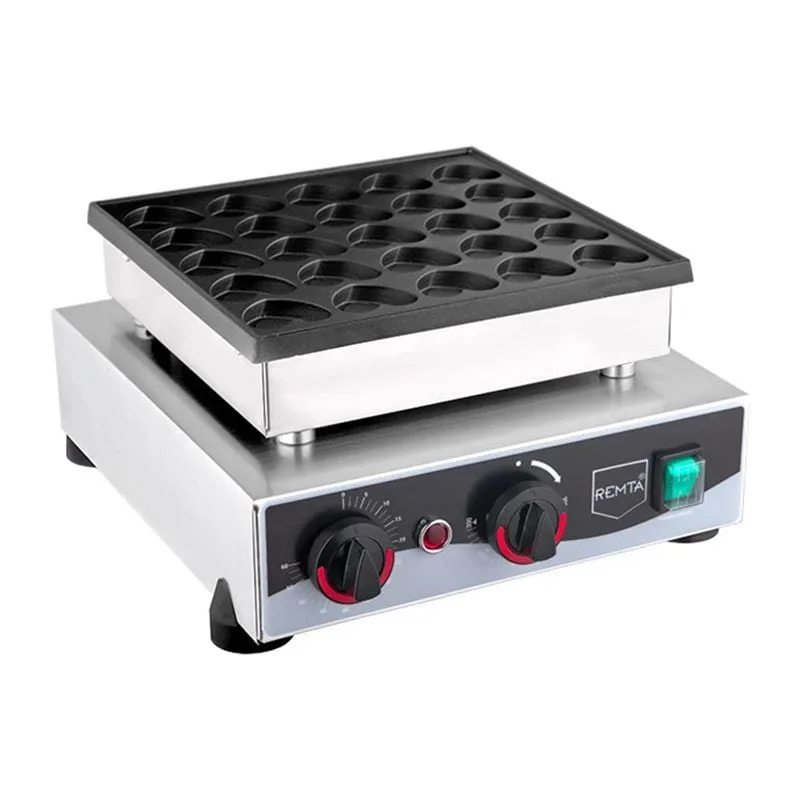 Remta W30 Yuvarlak Bubble Waffle Makinesi, 50 Adet Kapasiteli