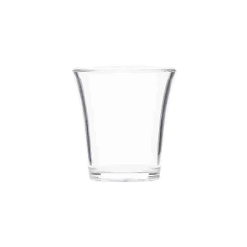Rubikap Polikarbon Shot Bardağı, 50 ml, Şeffaf