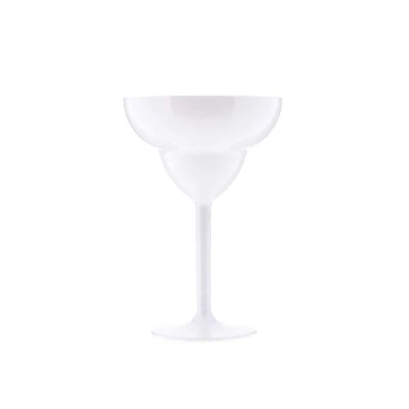Rubikap PM.M30 Premium Margarita Bardağı, Polikarbon, 350 ml, Beyaz